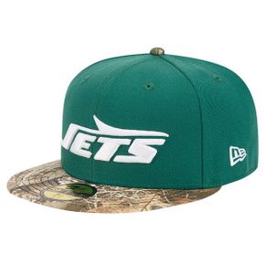 [해외] 1079418 NFL [뉴욕 제츠] Green Active TwoTone Camo 59FIFTY Fitted Hat