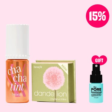 베네피트 [단독/15%OFF]틴트 앤 미니 블러셔 듀오 (+모공픽서 디럭스)