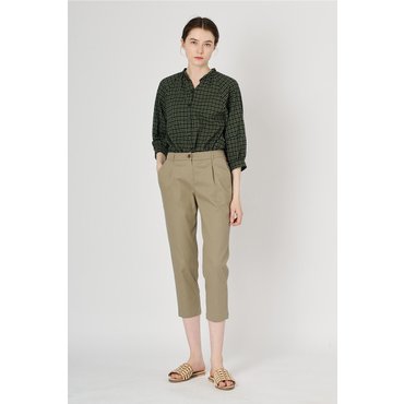 BCBG 백 밴딩 턱 팬츠 (B3M4P388)