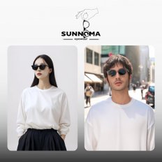 (SUNNOMA) UV400 TR90 선글라스 남성용 여성용 편광 선글라스 패션 선글라스 남성용 여성용