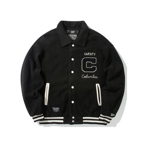 C BOUCLE LOGO VASITY MEDIUM JACKET 블랙