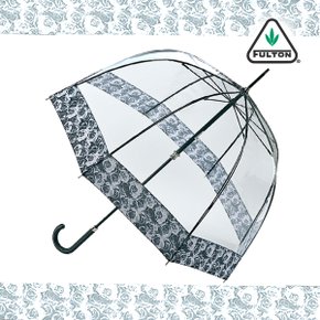 [Fulton] Birdcage-2 Luxe/ Photo Rose / 수동 투명 장우산