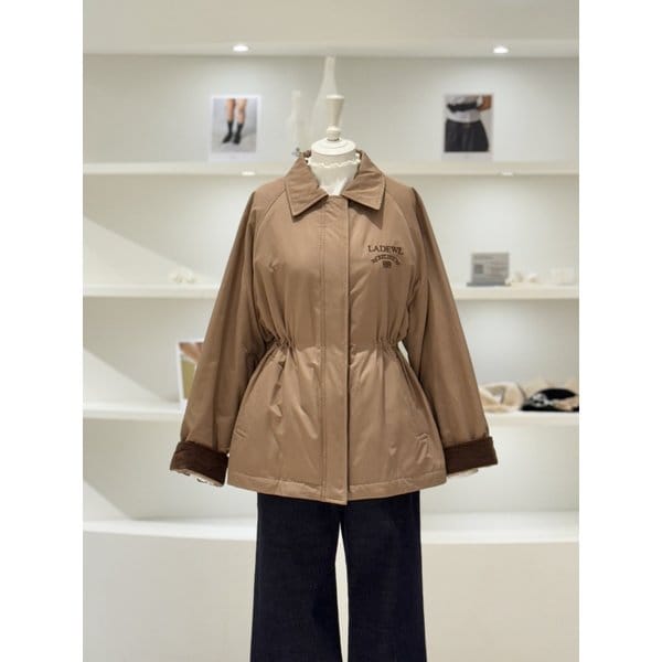 [여주점] 여성 스탠카라 패딩 점퍼 (D244PSG334)