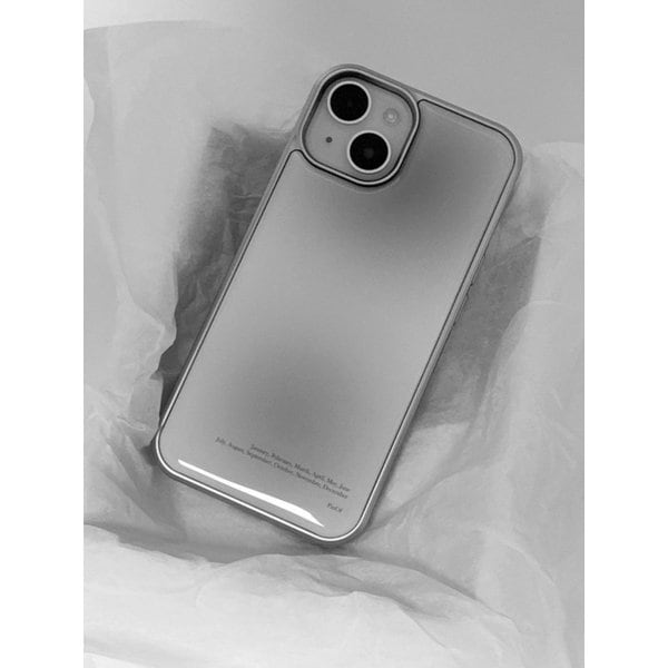 Milk choco epoxy phone case