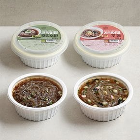 54kcal 바로먹는 곤약이면 2종 8개 / 노밀가루 발효곤약 모밀소바 우동