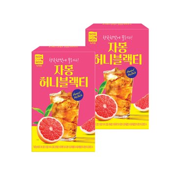 녹차원 [1+1] 깔끔하게 맛있는에이드 (자몽허니블랙티 10T+10T)