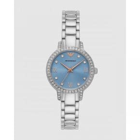 4160699 Emporio Armani Silver Tone Analogue Watch - 81305104