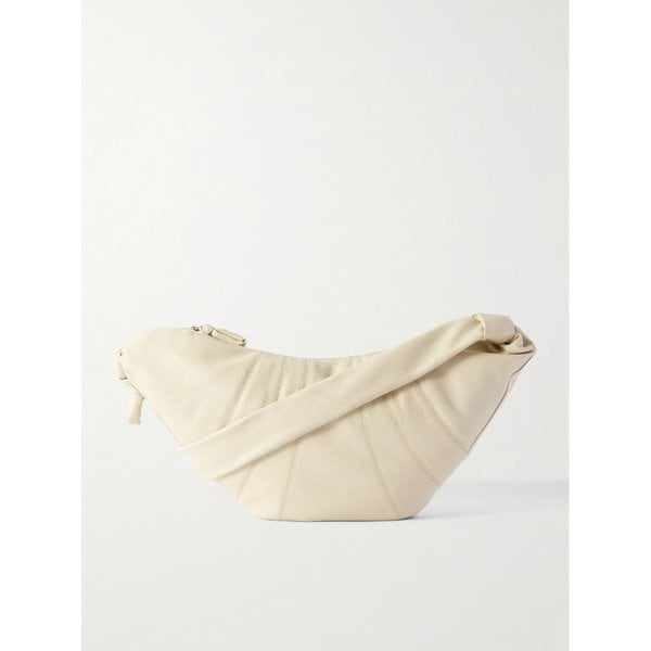 크로아상 라지 패널 풀그레인 가죽 메신저백 46376663162912113