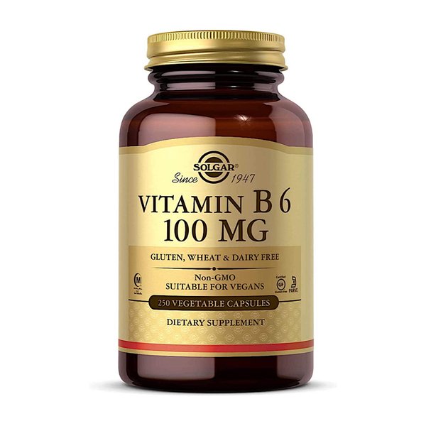 솔가 비타민B6 Solgar Vitamin B6 100mg 250캡슐