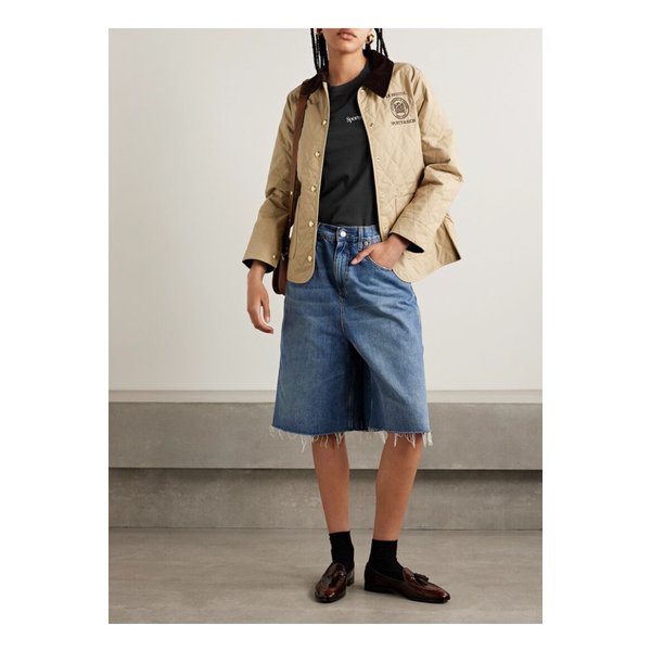 프린트 코튼 저지 티셔츠 블랙 1647597360122950