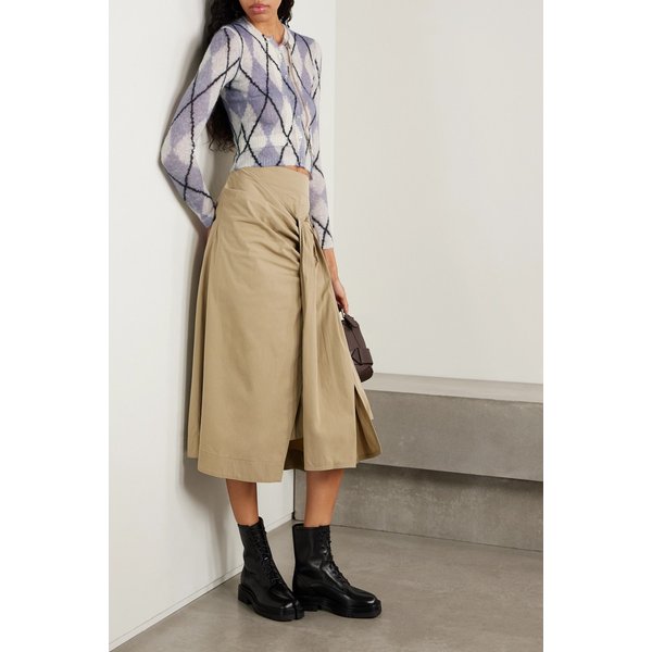 레이어드 아가일 모헤어 블렌드 스웨터 46376663162871097