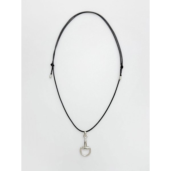 925silver Snaffle bit string Necklace / 2color