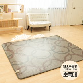 사계절구들장 프리미엄 탄소 전기 카페트매트 초특대형 15T 230x183cm