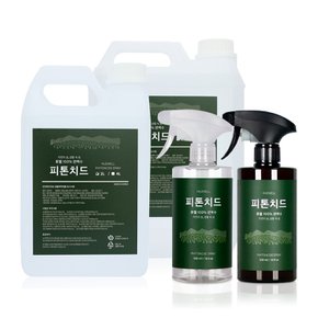 100% 편백수 피톤치드 스프레이 500mL/2L/4L 모음전 (새집증후군 섬유 애견 이불 냄새제거 탈취제)