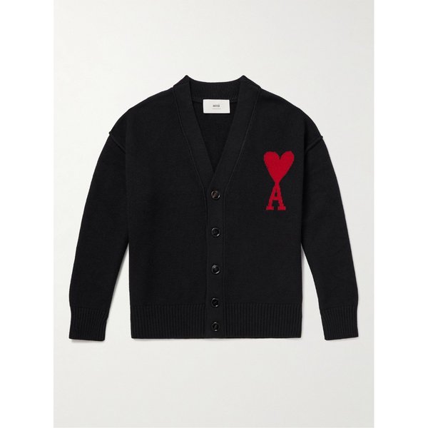 로고 인타르시아 울 가디건 1647597354177558