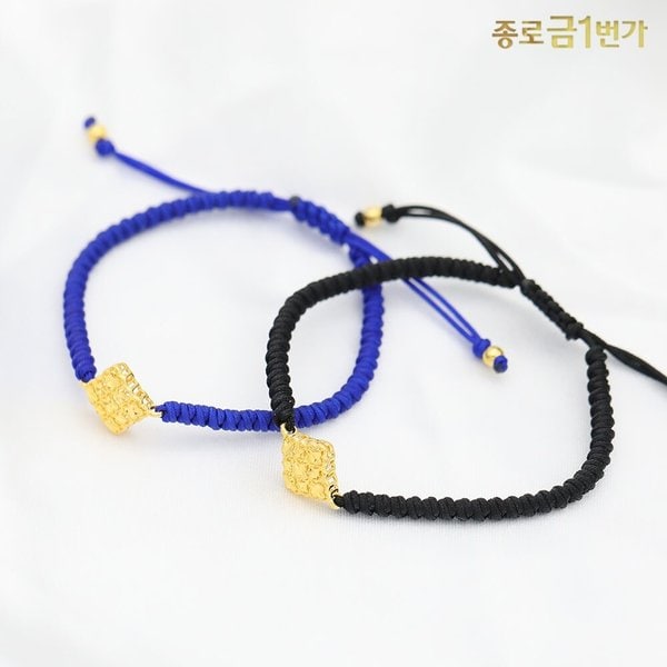 순금 팔찌 컷팅 스퀘어 매듭 1.875g