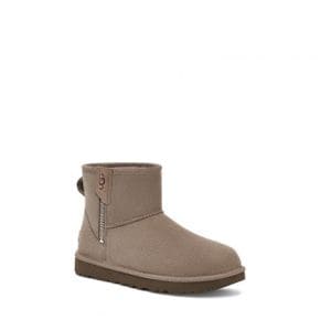 우먼 어그 UGG 클래식 미니 베일리 짚 지퍼 부츠 - 스모크 Plume 9560120 112849487