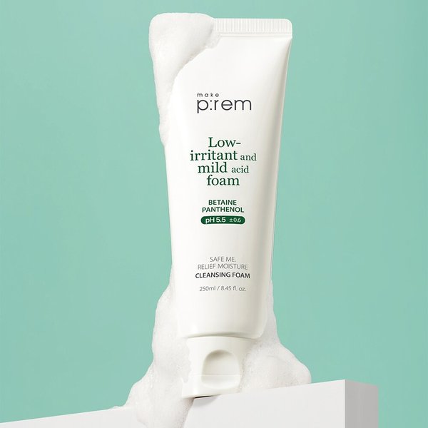 세이프 모이스처 Big 클렌징 폼 (250ml)+폼20ml+크림10ml+견본3매(랜덤)