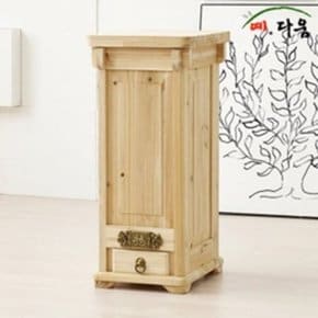 삼나무 원목 쌀통 20kg/YEG_5011