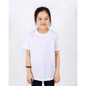 아동단체티 라운드티 20수 적당한 두께의 부드러운 면100% 반팔티셔츠