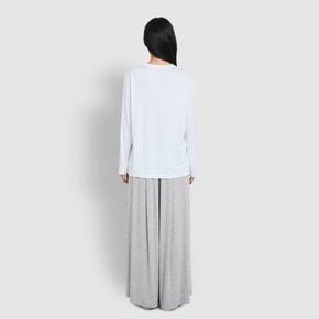 여 컴피 와이드 라운지 팬츠 (MELANGE BEIGE / MELANGE GREY / CHARCOAL)