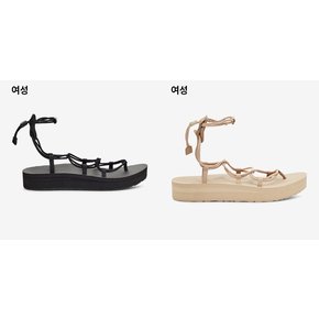 2024 S/S 신상품 TEVA 여성용 키높이 샌들 미드폼 인피니티 STVF2417890-BLK 2종 택1