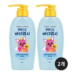 핑크퐁 뽀뽀드득 바디워시 380ml 2개