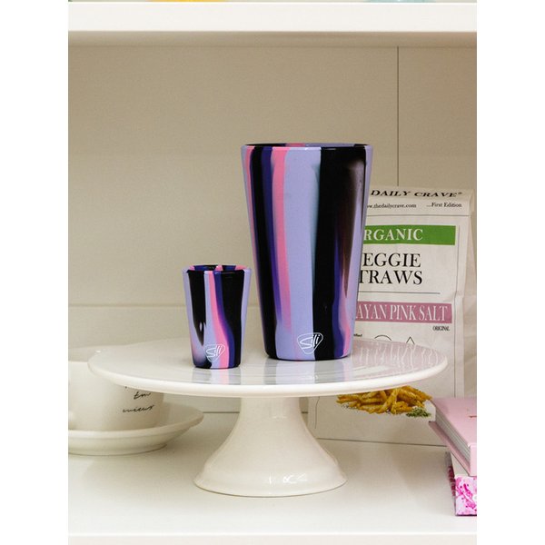 친환경 실리콘 샷잔 오로라 1.5oz