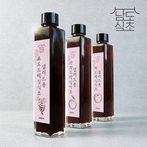 하화숙 드레싱식초 3종세트 (포도/사과/배)