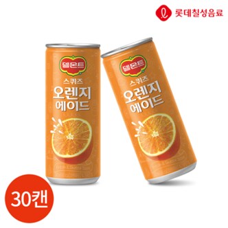 텐바이텐 롯데 델몬트 스퀴즈 오렌지 에이드 240ml x 30캔