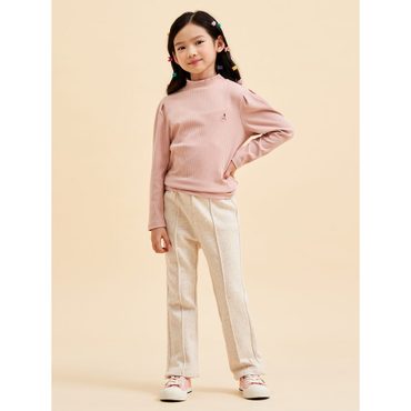 빈폴키즈 [30%OFF][BEANPOLE KIDS] 여아 밍크퍼 부츠컷 팬츠  아이보리 (BI3921G010)