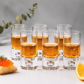 위스키잔 라그리마 30ML 6개 싱글몰트 양주 꼬냑 샷 스트레이트 보드카 크리스탈