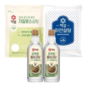 하얀설탕1kg+하얀자일로스1kg+올리고당1.2kg 세트