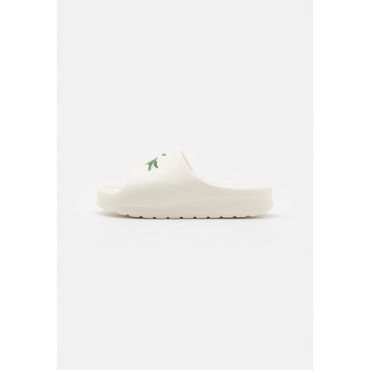 이스퀘어 5075833 Lacoste SERVE SLIDE 2.0 224 - Mules off white/dark green