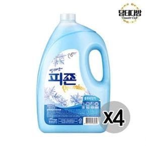 [BF12] 피죤 섬유유연제 블루비앙카 3100ml X 4개