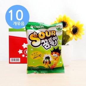 오리온 사워 SOUR 꿈틀이 67g x10개