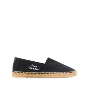 Espadrille Saint Laurent Flat shoes Black Black 6059511P2101000