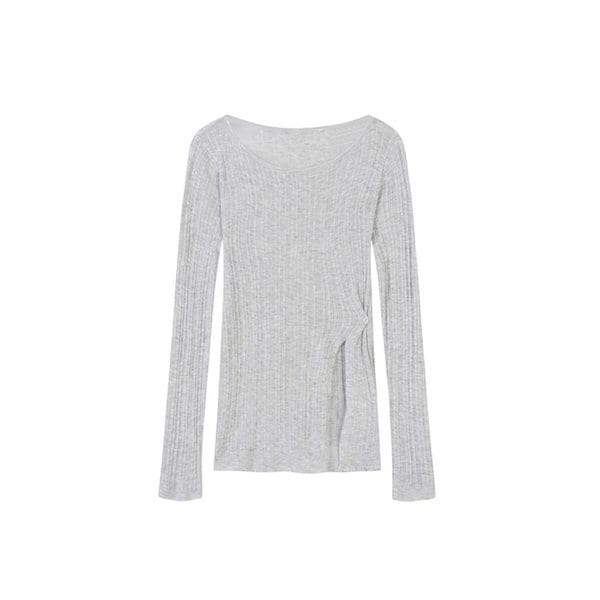 사이드 슬릿 단추 풀오버 (TJUCH7941)