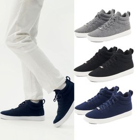 고비 남성 여성 캐시미어 하이 스니커즈