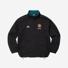 슈프림 x 엄브로 코튼 립스탑 트랙 자켓 블랙 - 23FW Supreme x Umbro Cotton Ripstop Track Jac