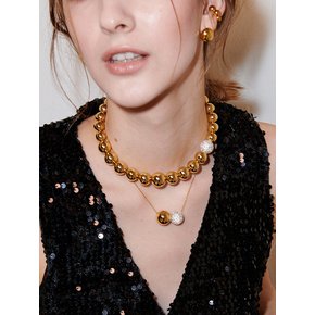 Mirror Ball Choker / Gold