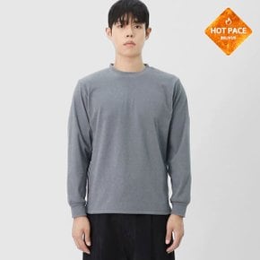 남성 데일리 심플베이직 라운드넥 간절기 기모 스트레치 맨투맨 WS202