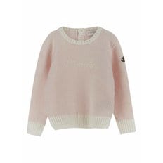 여성 크루 넥 Moncler kids 스웨터 9C00004M1241P50 Nude Neutrals /8