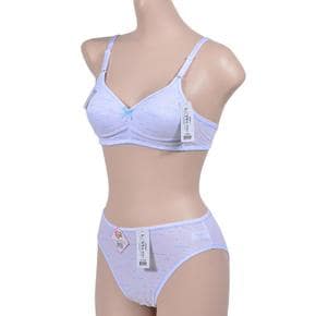프린토리 항취 러브스토리 패턴 주니어B컵 2단계 브라팬티세트 SW2202-0161 (S41996419)