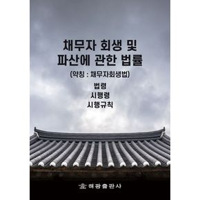 채무자 회생 및 파산에 관한 법률(약칭: 채무자회생법): 법령, 시행령