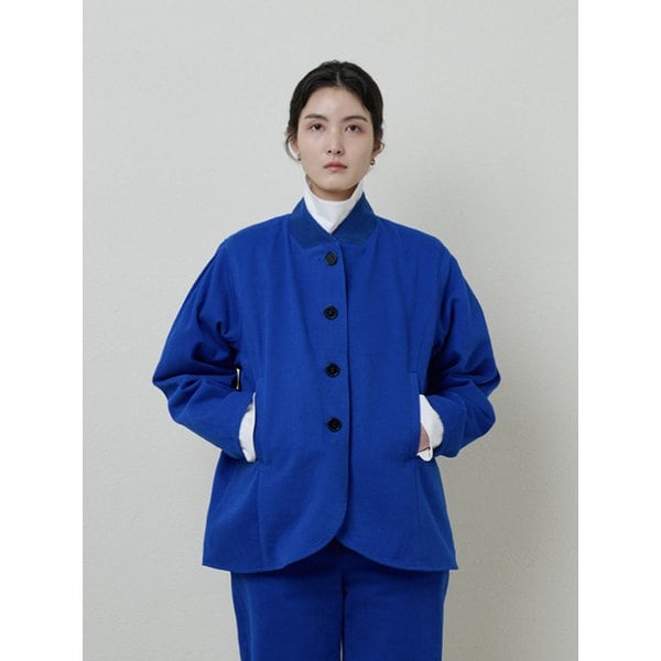 TWO FACE JACKET royal blue