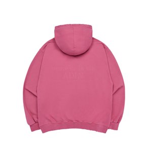 CYL4AS CREATURE DESTROYED HOODIE DARK PINK CYL4AS 디스트로이드후드 다크핑크