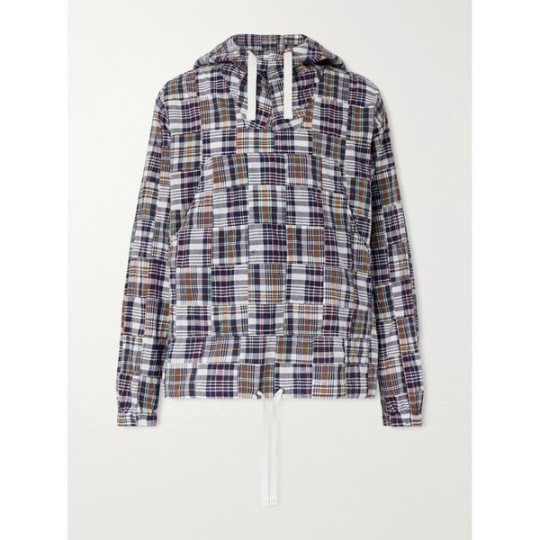 빔스 체크 코튼 패치워크 재킷 46376663162982645