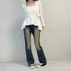 여자 부츠컷 슬림핏데님 키작녀 키큰녀 5컬러 청바지