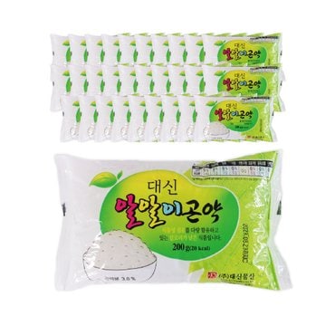  30개 알알이곤약 100g 10Kcal 습식타입 곤약쌀